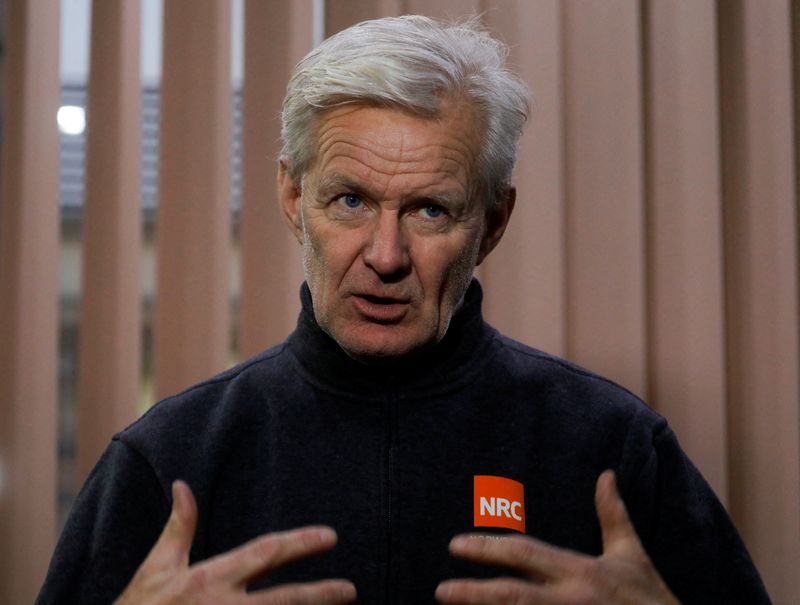 FILE PHOTO: Jan Egeland, Secretary General of the Norwegian Refugee Council (NRC), speaks during an interview with Reuters in Kabul, Afghanistan, January 12, 2023. REUTERS/Ali Khara/File Photo