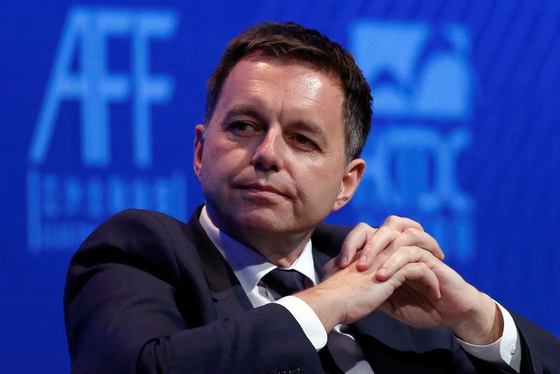 FILE PHOTO: Peter Kazimir attends the Asian Financial Forum in Hong Kong, China January 15, 2018. REUTERS/Bobby Yip/File Photo