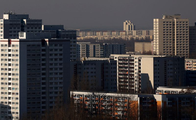 Residential buildings are seen in the district of Marzahn-Hellersdorf in Berlin, Germany, February 7, 2023. REUTERS/Lisi Niesner