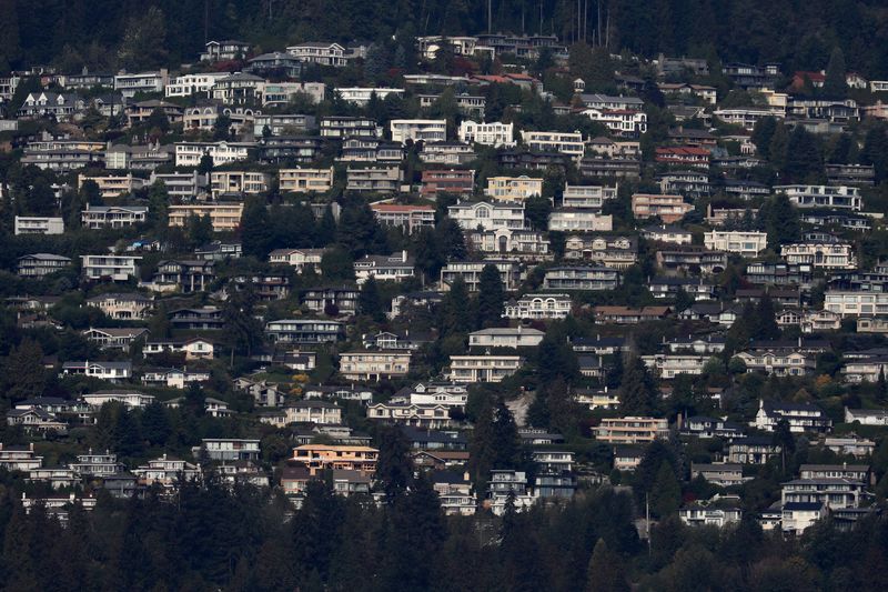 A residential housing neighborhood is seen in West Vancouver, British Columbia, Canada October 10, 2022. REUTERS/Chris Helgren