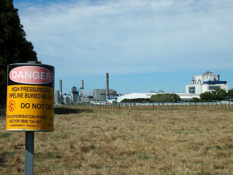 The Fonterra Te Rapa dairy factory is seen outside Hamilton April 30, 2016.        REUTERS/Henning Gloystein