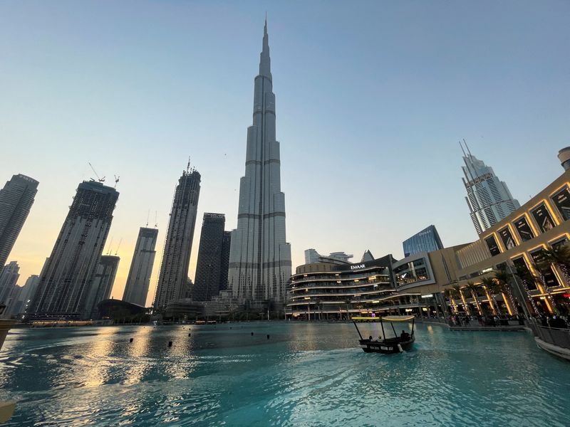 General view of the Burj Khalifa and the downtown skyline in Dubai, United Arab Emirates, September 30, 2021. REUTERS/Mohammed Salem