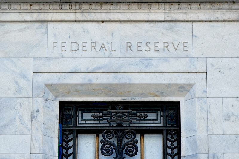 FILE PHOTO: Federal Reserve Board building in Washington, D.C., U.S., November 14, 2025. REUTERS/Elizabeth Frantz/File Photo