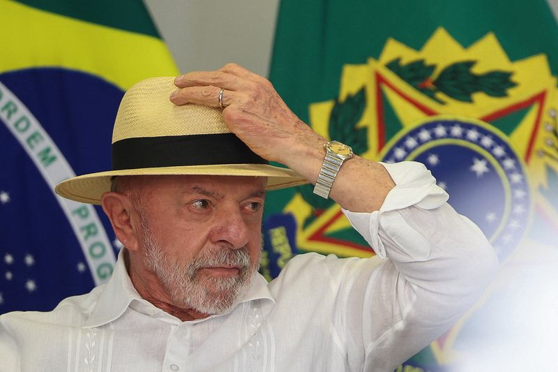 Brazil's President Luiz Inacio Lula da Silva attends a meeting at the Planalto Palace in Brasilia, Brazil, August 11, 2026. REUTERS/Adriano Machado