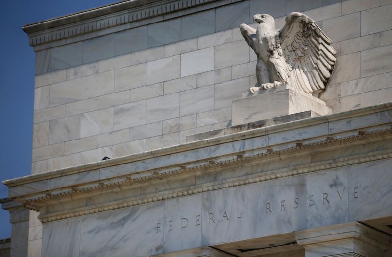 The Federal Reserve building pictured in Washington, U.S., July 16, 2018. REUTERS/Leah Millis