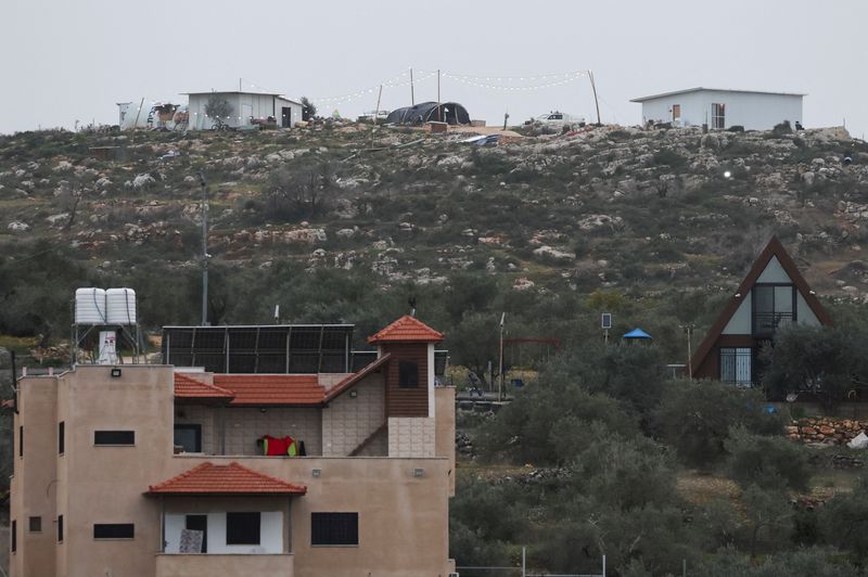 A new Israeli settlement near the town of Beita, near Nablus, in the Israeli‑occupied West Bank, February 9, 2026. REUTERS/Ammar Awad