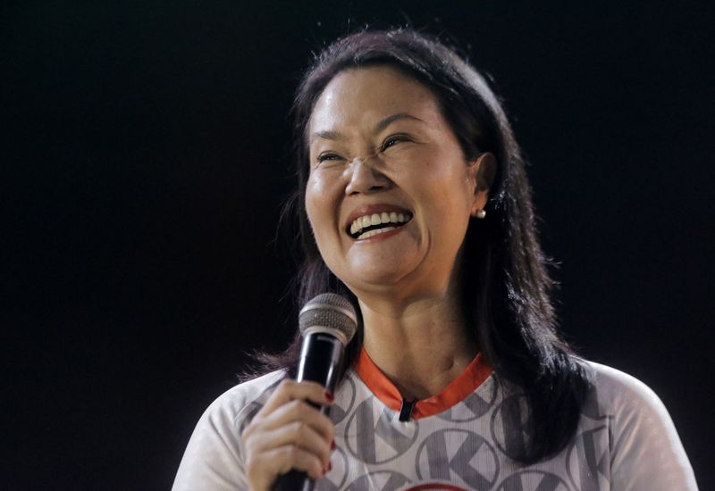 FILE PHOTO: Keiko Fujimori, leader of the Fuerza Popular (Popular Force) political party, announces the party’s list of congressional candidates in Lima, Peru, February 5, 2026. REUTERS/Gerardo Marin/File Photo