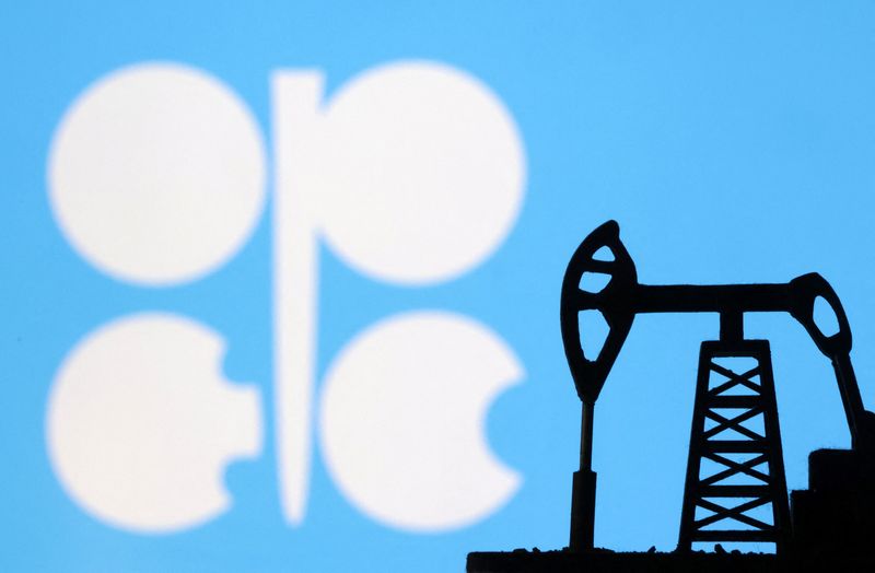 OPEC logo is seen in this illustration taken, October 8, 2023. REUTERS/Dado Ruvic/Illustration/File Photo