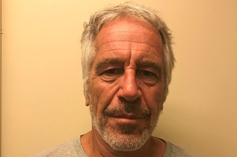 U.S. financier Jeffrey Epstein appears in a photograph taken for the New York State Division of Criminal Justice Services' sex offender registry March 28, 2017 and obtained by Reuters July 10, 2019.  New York State Division of Criminal Justice Services/Handout via REUTERS.