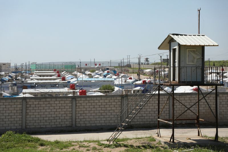 A general view of the Roj camp near Derik, Syria, April 24, 2026. REUTERS/Orhan Qereman/File Photo