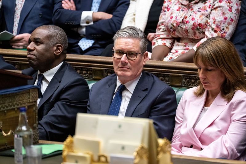 British Prime Minister Keir Starmer looks on during King’s Speech Debate at the House of Commons in London, Britain, May 13, 2026. © House of Commons/Handout via REUTERS