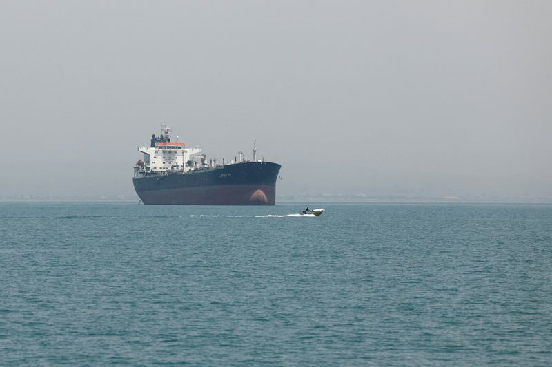 Vessels in the Strait of Hormuz, Iran, May 22, 2026. Majid Asgaripour/WANA (West Asia News Agency) via REUTERS