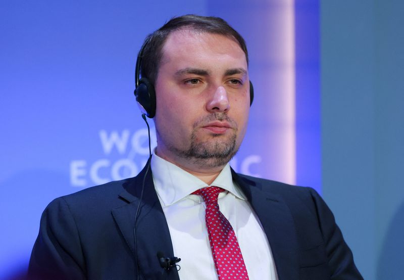 FILE PHOTO: Head of the Office of the President of Ukraine Kyrylo Budanov attends a session during the 56th annual World Economic Forum (WEF) meeting in Davos, Switzerland, January 20, 2026. REUTERS/Denis Balibouse/ File Photo