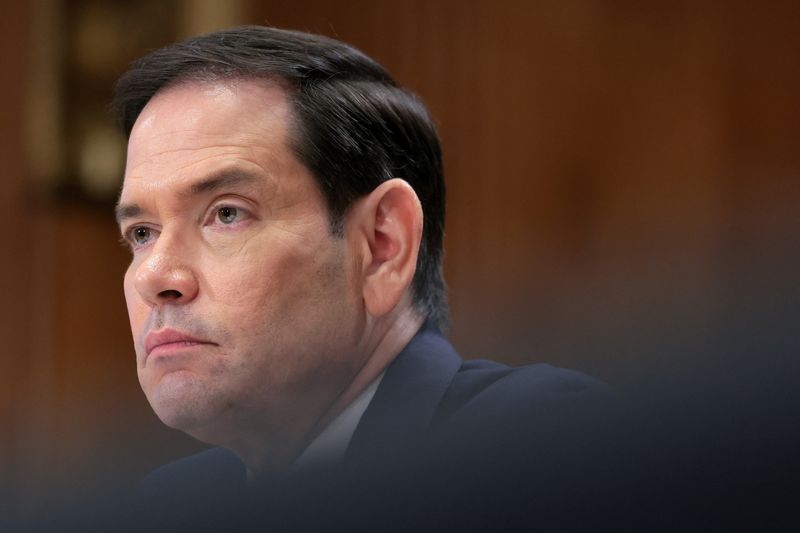 U.S. Secretary of State Marco Rubio attends a U.S. Senate Foreign Relations Committee hearing on President Donald Trump's FY2027 budget request for the Department of State, to testify, on Capitol Hill in Washington, D.C., U.S., June 2, 2026. REUTERS/Kylie Cooper