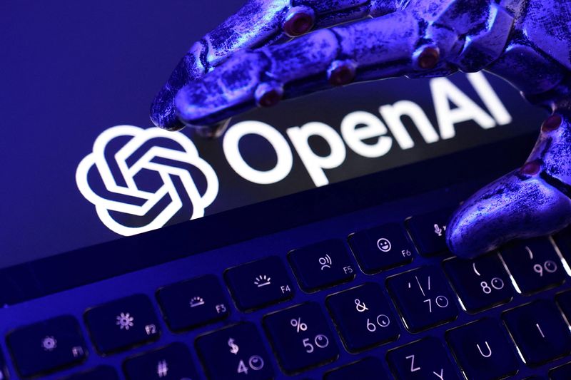 OpenAI logo, a keyboard, and a robotic hand in this illustration taken June 5, 2026. REUTERS/Dado Ruvic/Illustration