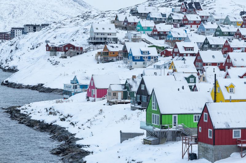 A view of Nuuk, Greenland, January 13, 2026. REUTERS/Marko Djurica
