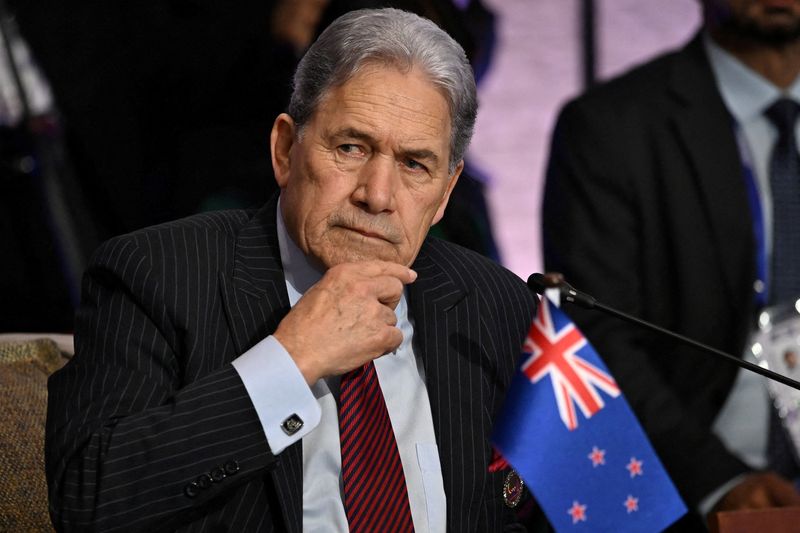 New Zealand's Foreign Minister Winston Peters attends the ASEAN Regional Forum (ARF) during the Association of the Southeast Asian Nations (ASEAN) Foreign Ministers' Meeting in Pasay, Metro Manila on July 23, 2026.  BRENDAN SMIALOWSKI/Pool via REUTERS