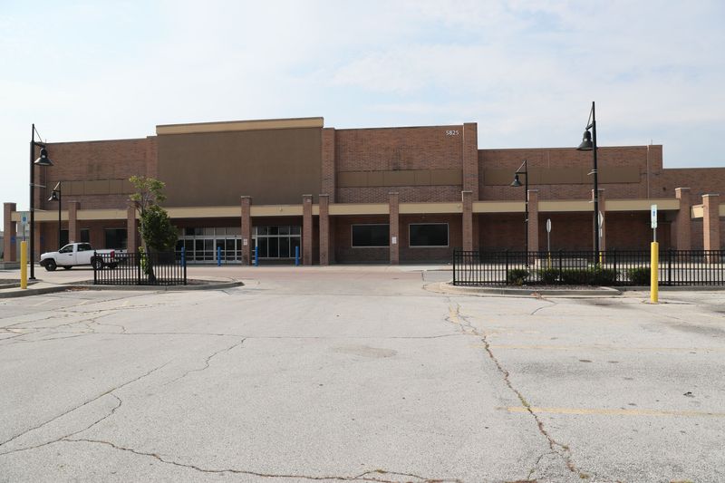 The empty Walmart store in the Midtown Center development is near the newly remodeled Pick 'n Save.