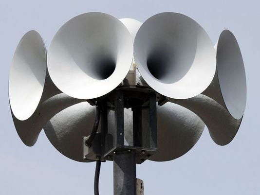 Tornado siren