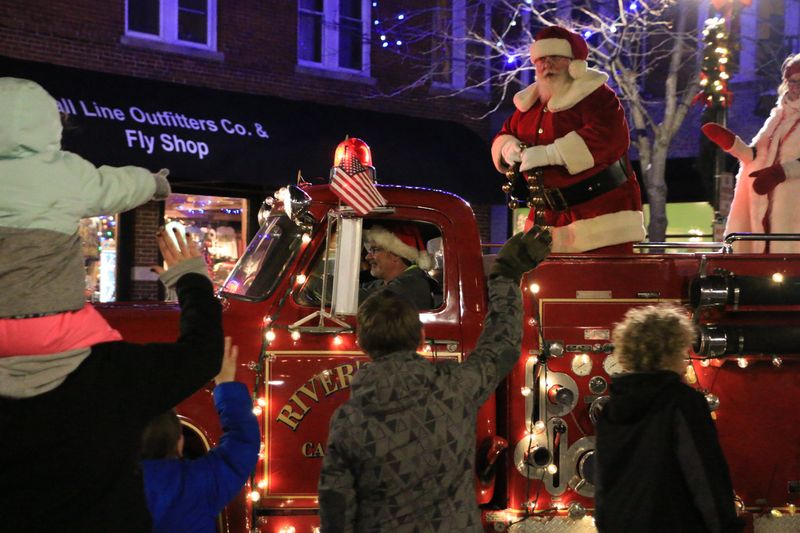 Downtown Stevens Point was aglow for the Holiday Parade on Nov. 16, 2022.