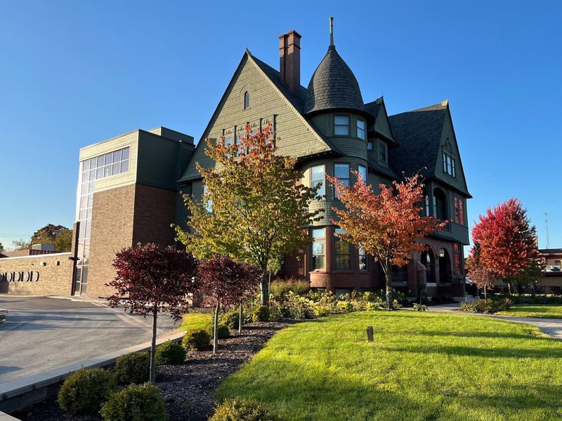 Manitowoc's Rahr-West Art Museum, 610 N. Eighth St., was established as a cultural center in 1950, after the house was donated by Clara Rahr for public use in 1941.