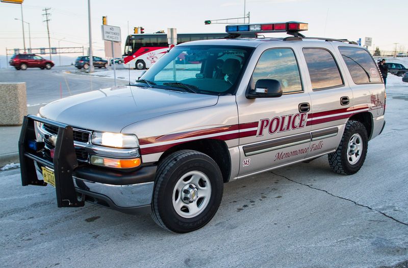 Menomonee Falls police vehicle.