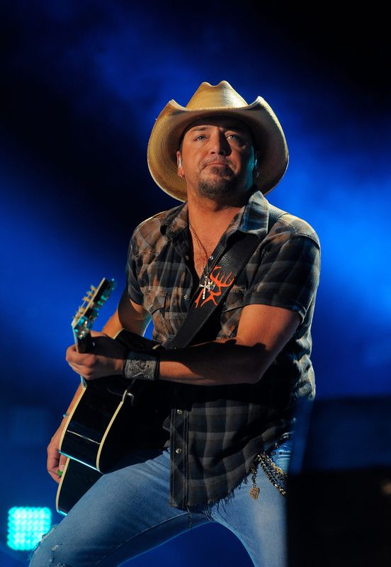 Jason Aldean performs June 6, 2014, in Nashville, Tenn.