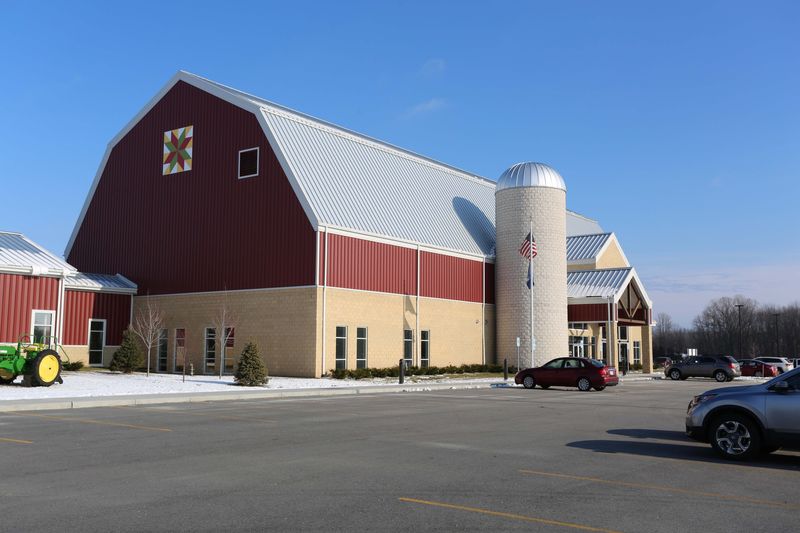A view outside the Farm Wisconsin Discovery Center in Manitowoc, on Tuesday, Dec. 3, 2019.
