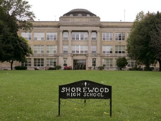 Shorewood High School would see renovations along with the other three Shorewood School District schools if a two question referendum passes in April.