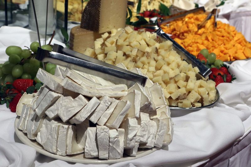 This Goat Cabrie from Saputo Cheese in Wisconsin was one of many sampled by visitors to the World Championship Cheese Contest held March 3-5, 2020 in Madison.
