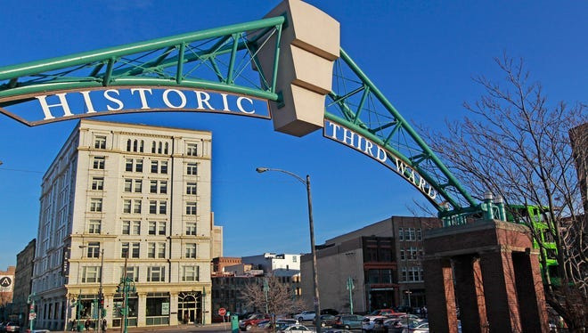 A high-rise residential development could be coming to a riverfront site next to the Historic Third Ward's northern entrance.
