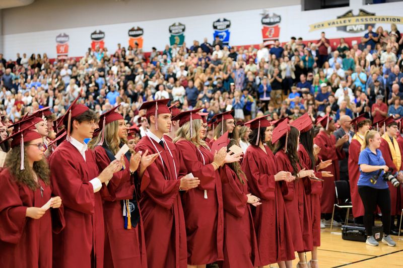 A view from Fond du Lac High School graduation on June 6, 2024.