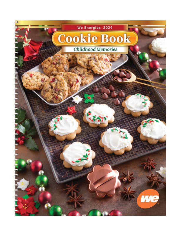 We Energies 2024 Cookie Book cover