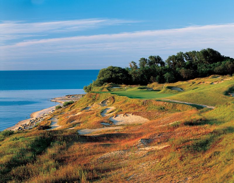 Whistling Straits' Straits Course at Kohler in Wisconsin (Courtesy of Kohler)