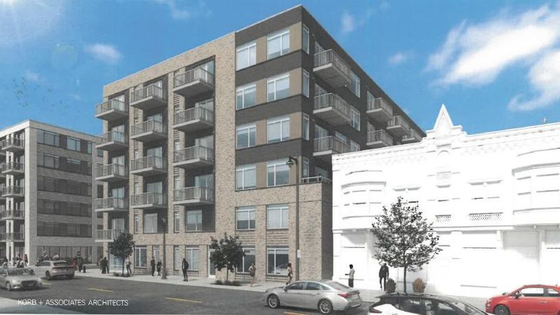 New Land Enterprises LLC wants to develop the 82-unit VIA, at 1000-1010 S. Fifth St.