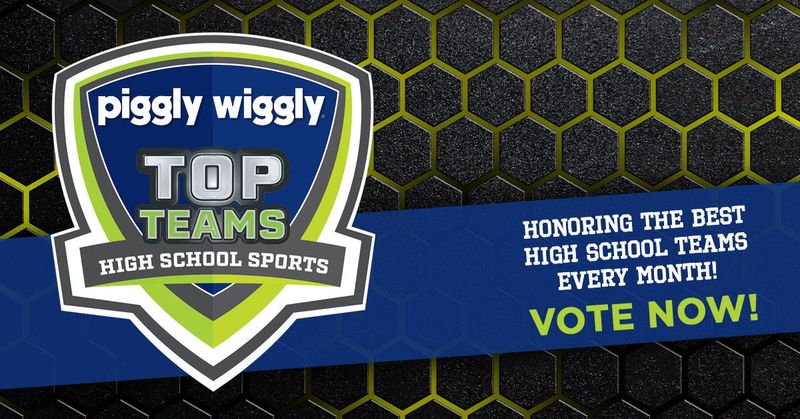 Piggly Wiggly logo for teams of the month.