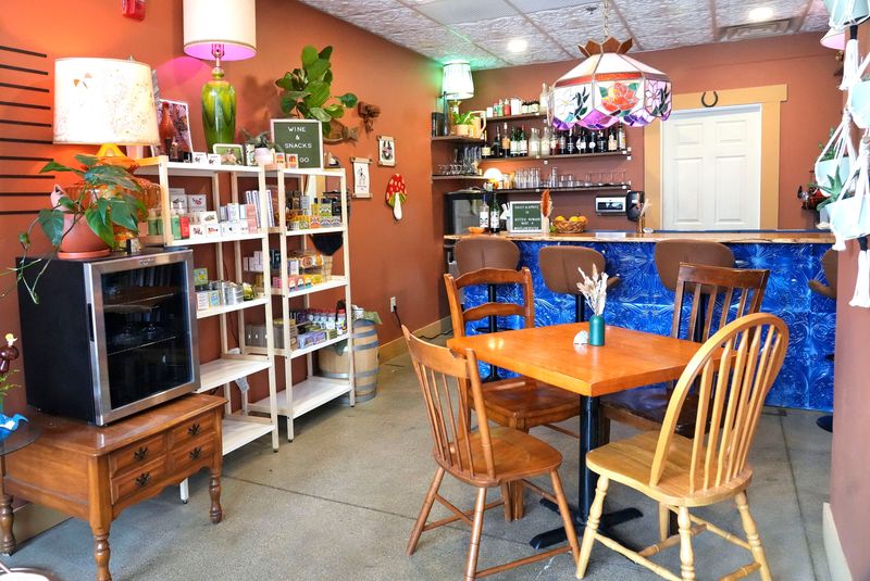 The bar area at the Outlaw Oyster pop-up restaurant at 6517 W. North Ave. features bright and kitschy decor that blends the feel of a Midwest basement bar with an East Coast crab shack. It will open a Bay View location at 2675 S. Kinnickinnic Ave. in September.