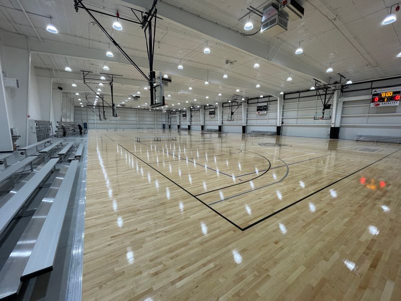 Gateway Sports Academy opened in Saukville in May.  It features four basketball courts, six volleyball courts, 12 pickleball courts and nine basketball shooting cages.