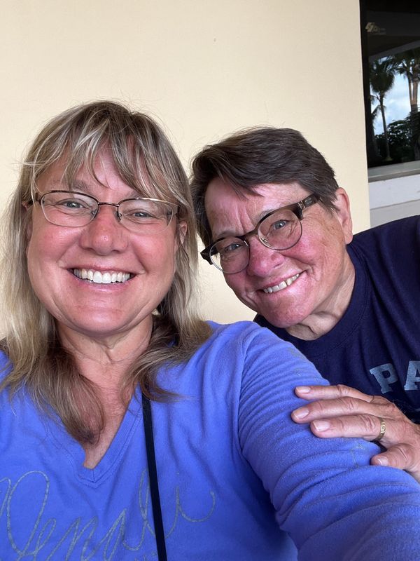 Kathi and Kay, authors of the second in a Sheboygan Pride Month series of columns.