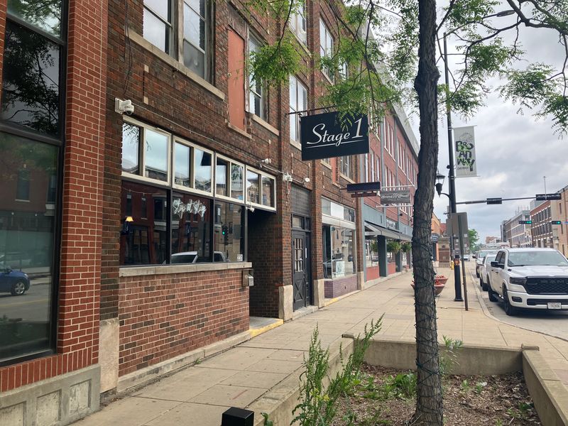 The exterior of Stage 1 at 231 N Broadway on June 10, 2025. The Green Bay Police Department recommended that the city deny the establishment's liquor license renewal following the owner's violation of stipulations with the city.