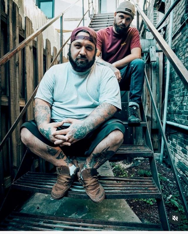 Appleton-based hip-hop duo Known Vandals is Lucas Slomski as Stress the Mind, front, and Trent Brusky as Trent Magik.