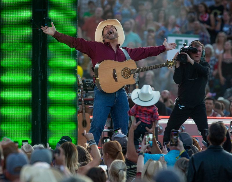 Garth Brooks, shown performing in 2019, will headline a kickoff concert at Summerfest in Milwaukee on June 17.