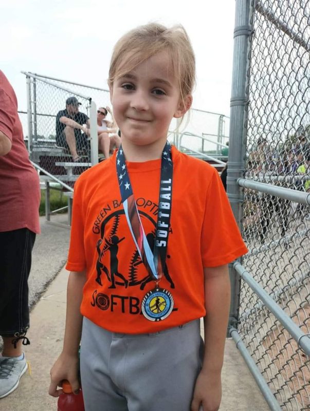 Rose Elizabeth Hendricks, 9, died June 23 after a tree fell on her amidst thunderstorms in Green Bay.