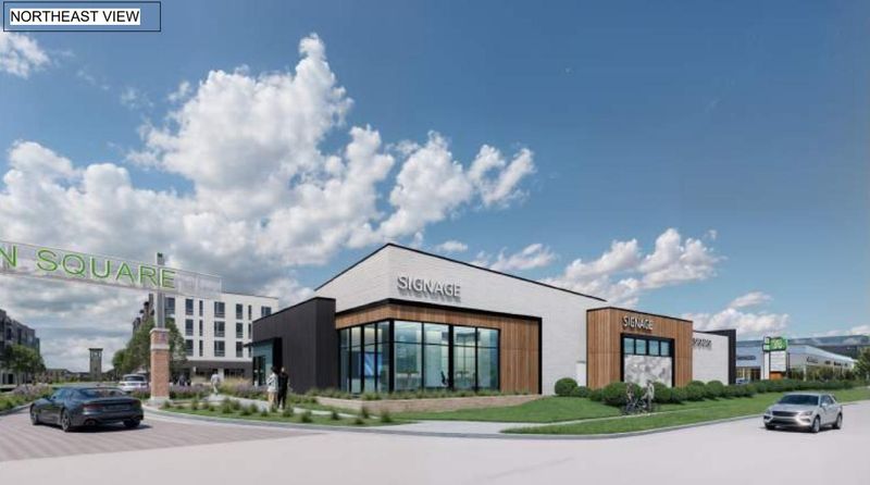 The multi-tenant building is proposed for 7935 S. Main St. in Oak Creek's Drexel Town Square. The project proposal comes from Sean Phelan of Phelan Development and Eric Gebhardt of Milwaukee-based architectural firm Rinka.