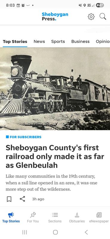 The Sheboygan Press app makes access to local stories easier for readers. Plus, you can sign up for push notifications, so you know what's happening even if you don't have time to read the whole story.
