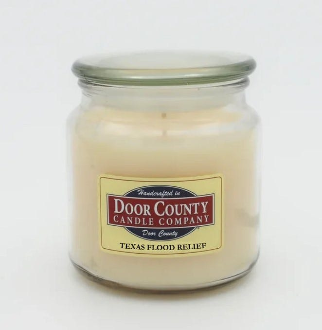Door County Candle Co. has launched a "Texas Flood Relief" candle with 100% of profits from its sales going to the American Red Cross for emergency relief efforts in flood-ravaged central Texas. In its first four days, the fundraising effort raised more than $5,500.