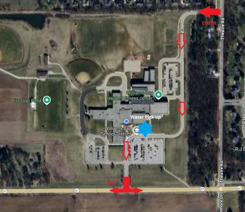 Williams Bay water distribution