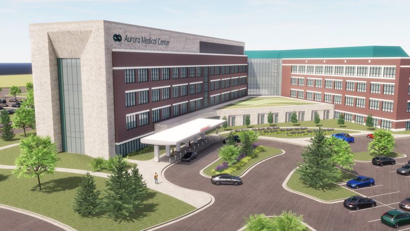 Aurora Health Care Inc. plans to build a five-story addition to its Grafton medical center.