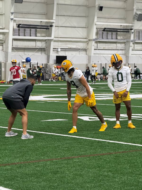 Packers WR Christian Watson back at practice Oct. 6 after suffering an ACL tear last season