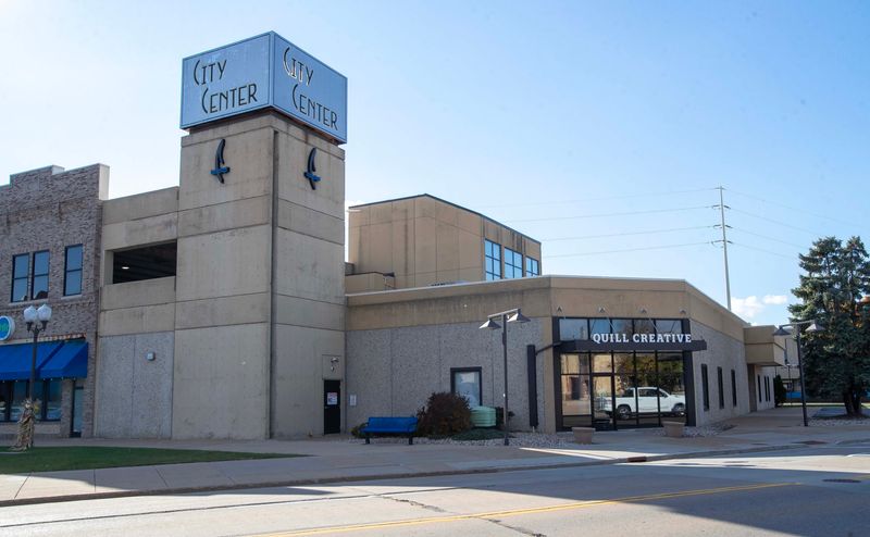 The City Center as seen, Wednesday, October 29, 2025, in Oshkosh, Wis.